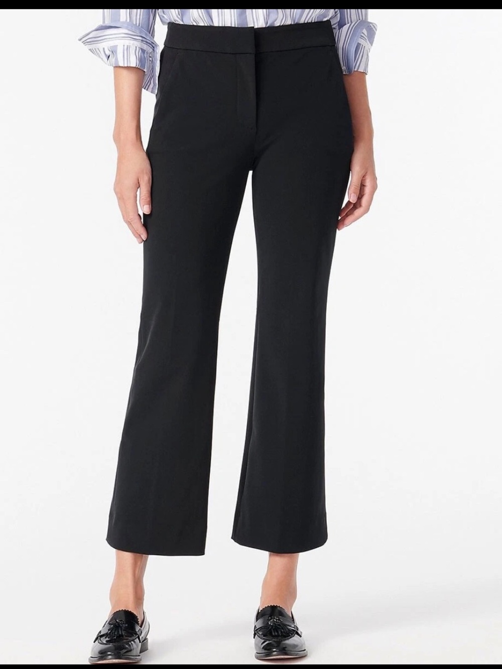 J.Crew Hayden Kickout Crop Pant Bi-Stretch Sz 6